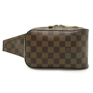 LOUIS VUITTON Damier Geronimos Body Bag Shoulder Waist Pouch